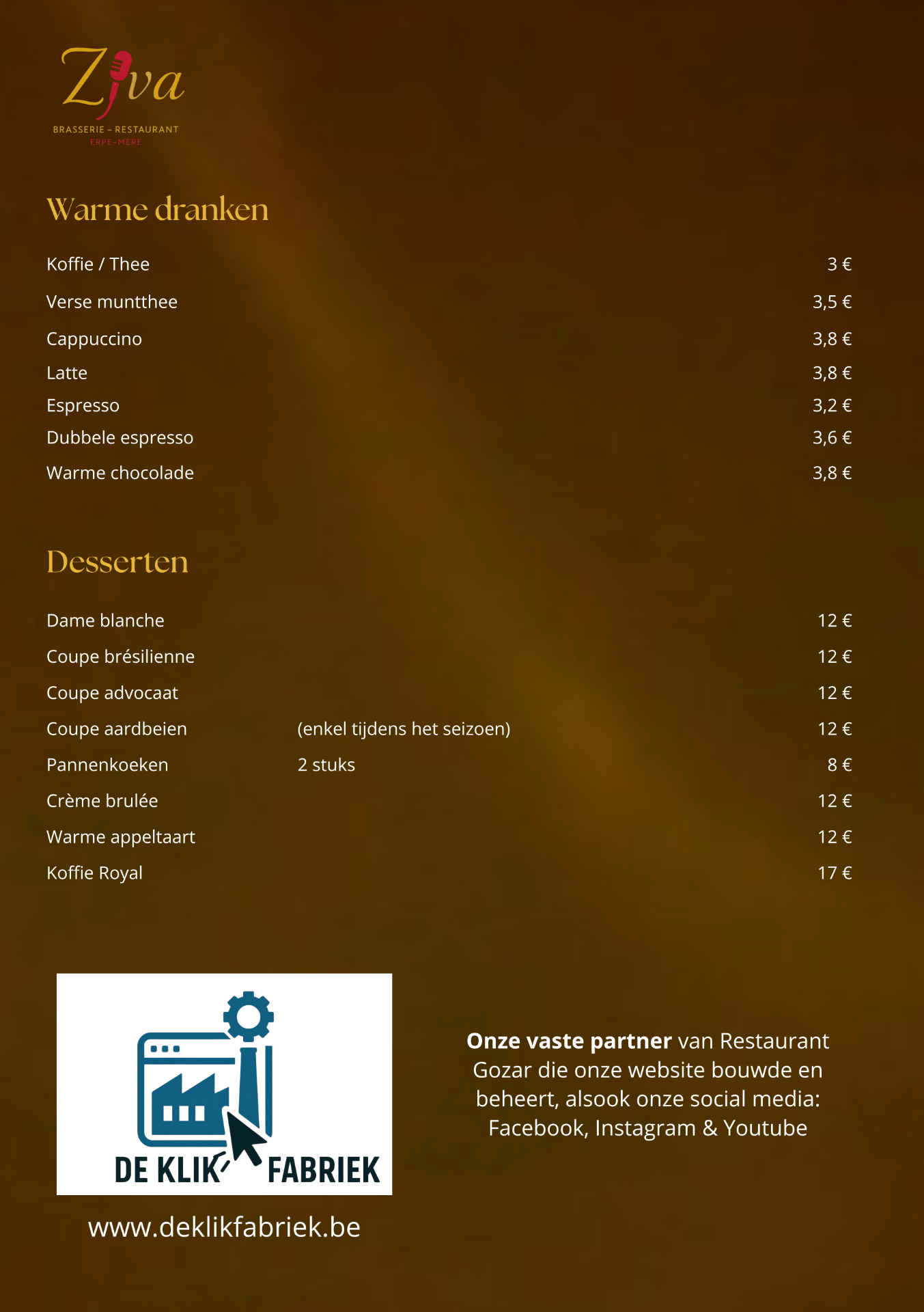 Dinerkaart 4